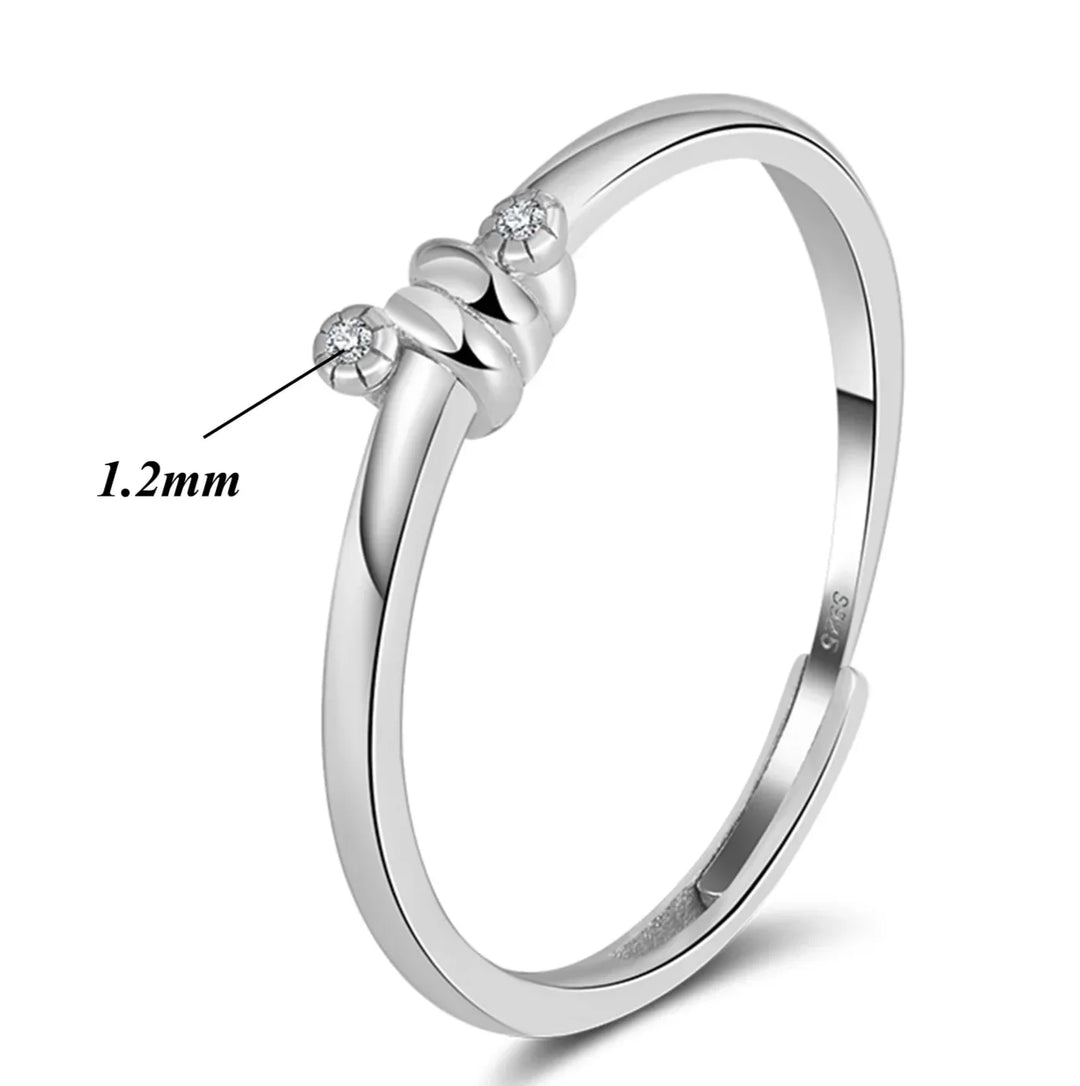 Elegant Tiny Crystal Ring