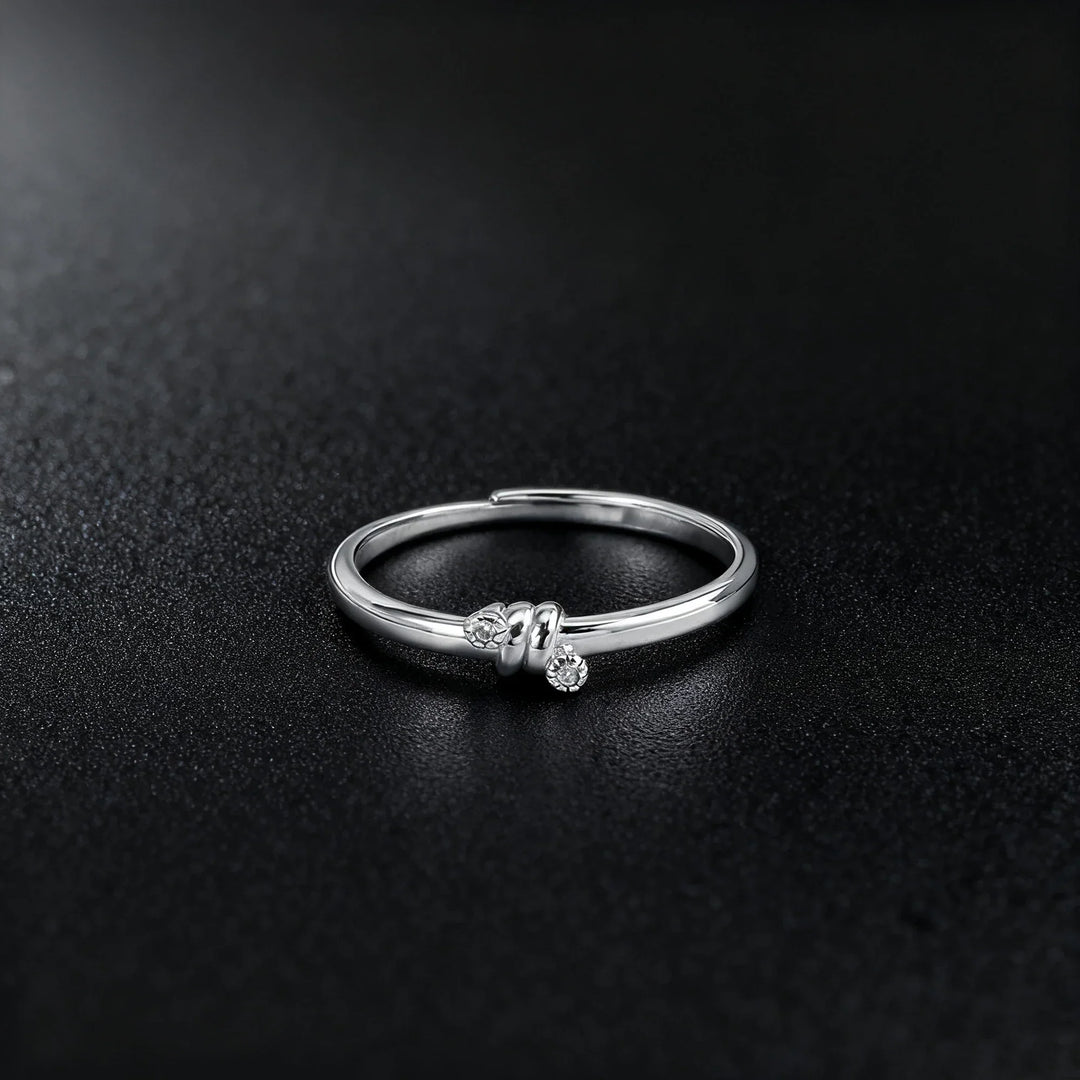 Elegant Tiny Crystal Ring